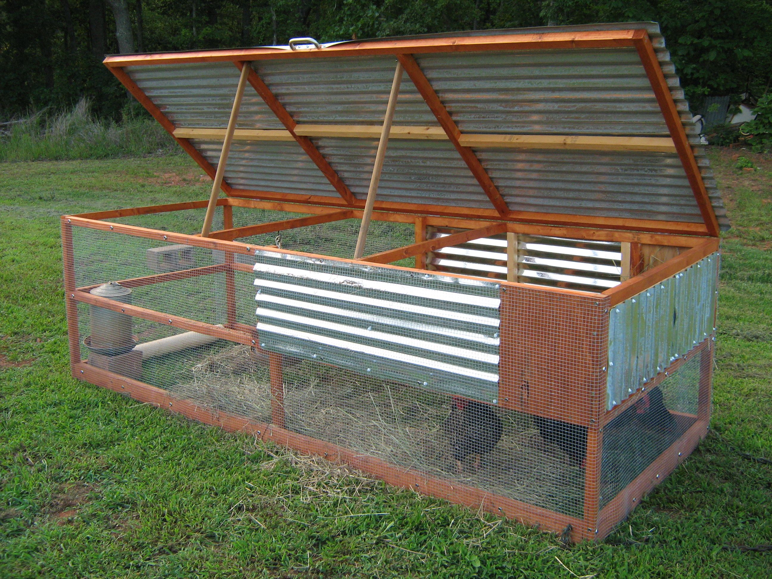 Just Coop: A frame chicken tractor plans free